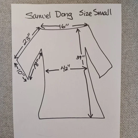 Samuel Dong Brown Ruffle Rosette Bubble Hem Trench Coat Jacket Womens Small - Picture 4 of 10